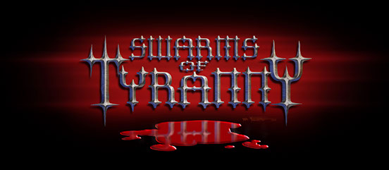Rock band logo design for Swarms of Tyranny